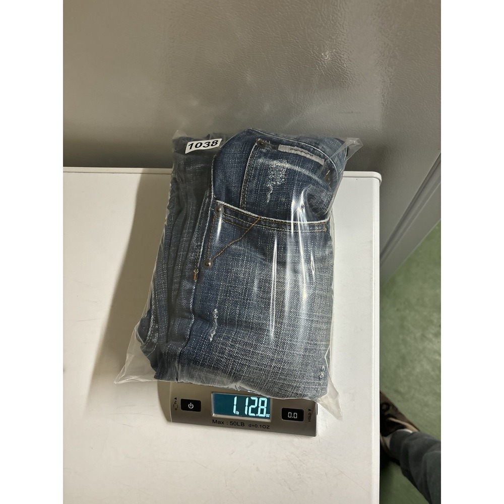 Rocawear Baggy Embroidered Faded Jeans Y2K Vintage Skater 00s 2000s Size 36x32 - Picture 8 of 10